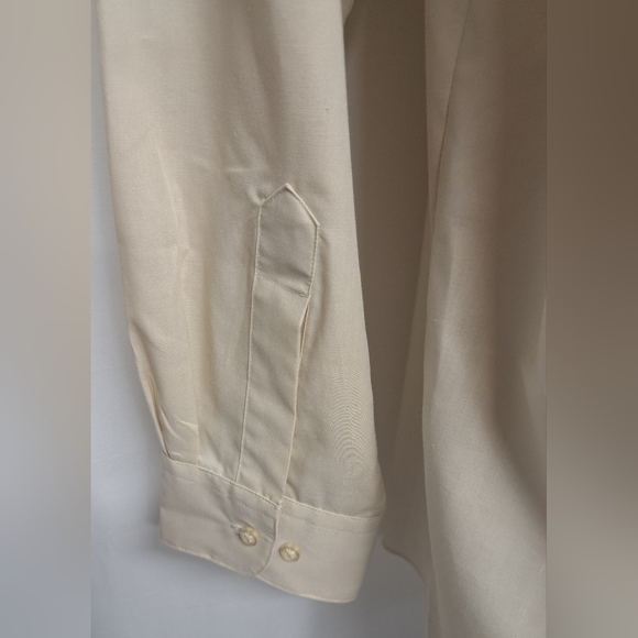 Dino Lorenzo M 15.5 32/33 Single Needle Tailoring Long Sleeve Button Down - Picture 3 of 5